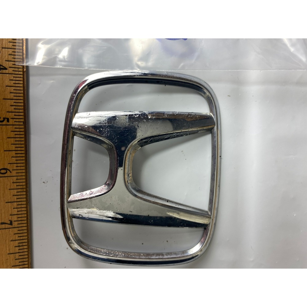 Honda Chrome‎ "H" Rear Trunk Emblem Badge